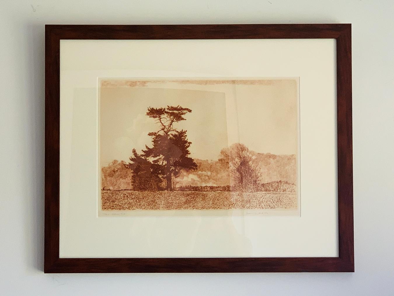 Limited edition pencil signed and numbered 126/250 original Fine art etching by the very well listed artist and print maker Herbert Fink. This is signed and dated in the lower right 