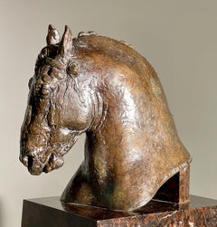 "Sudbourne Premier: Suffolk Punch Stallion" Herbert Haseltine, 1927 Bronze