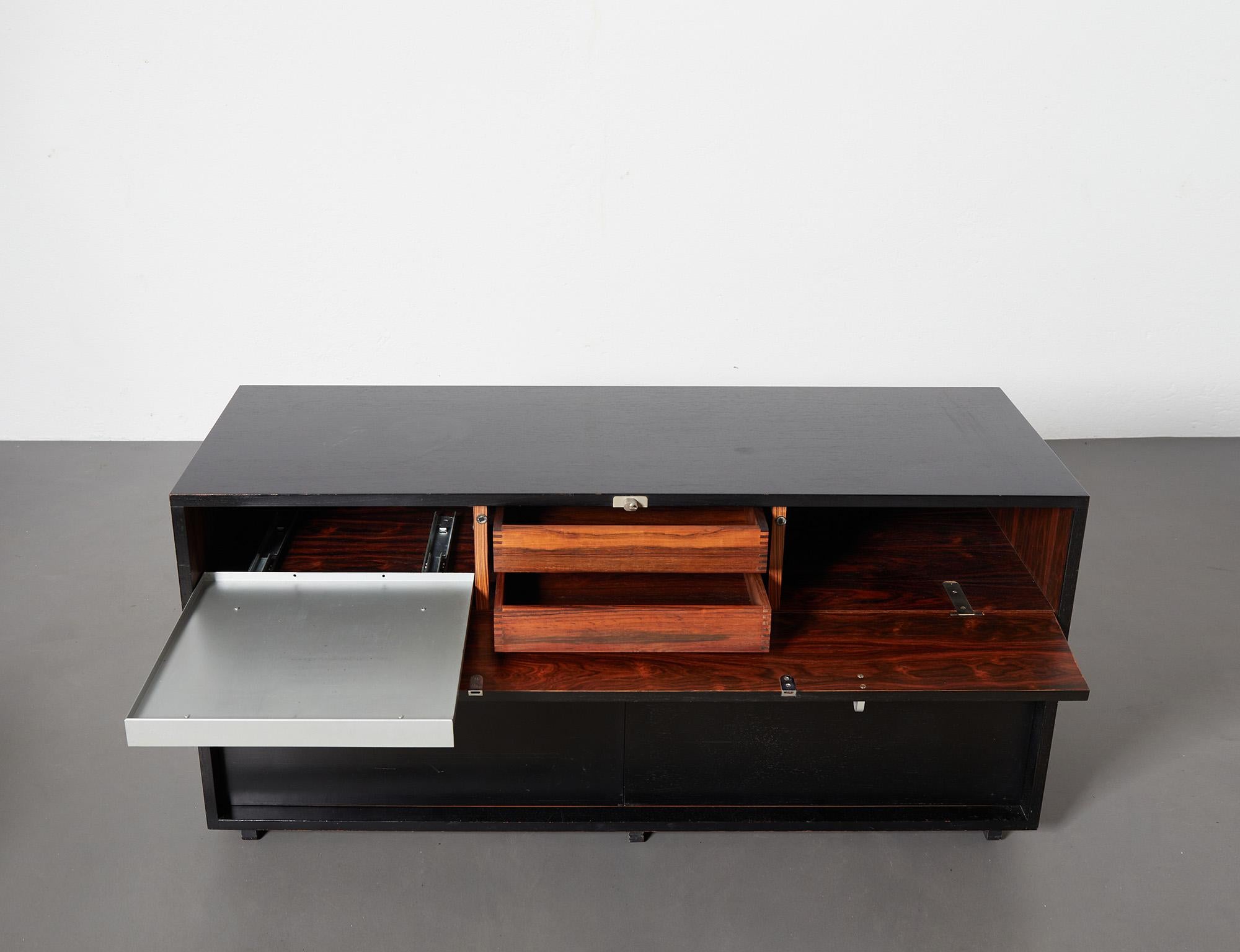 German Herbert Hirche Executive Sideboard Top Series by Christian Holzäpfel, 1967