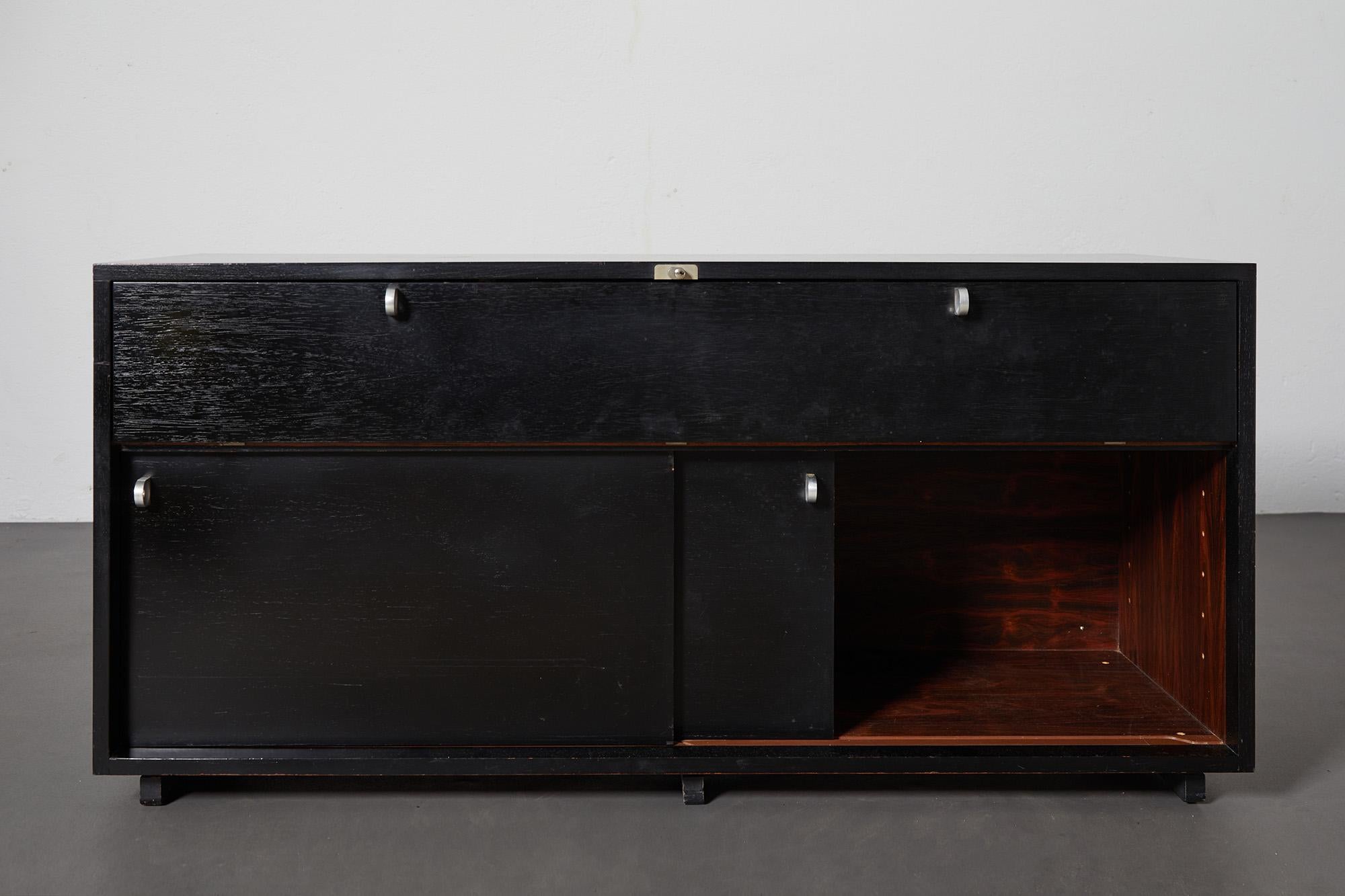 Lacquered Herbert Hirche Executive Sideboard Top Series by Christian Holzäpfel, 1967