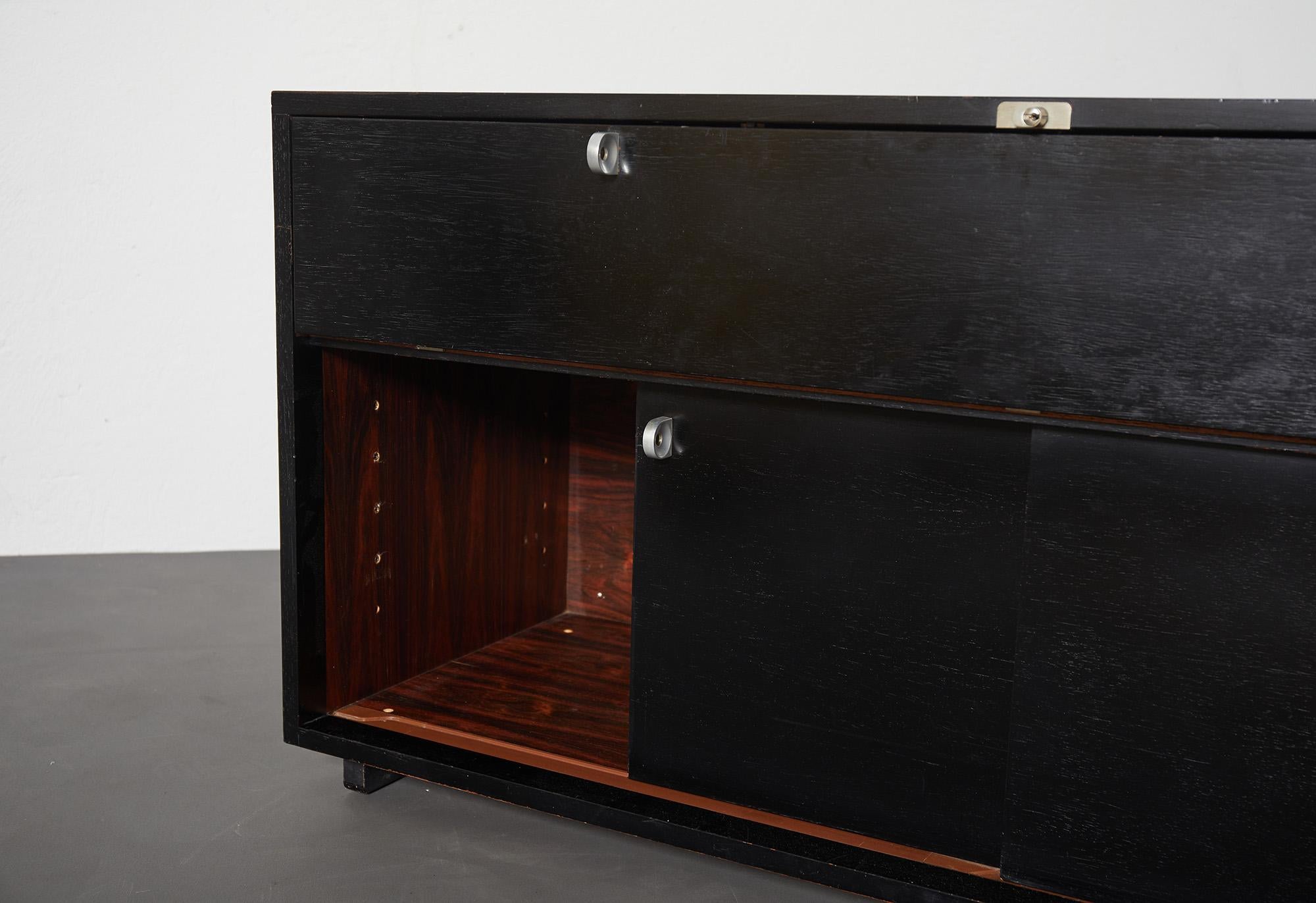 Herbert Hirche Executive Sideboard Top Series by Christian Holzäpfel, 1967 In Good Condition In Renens, CH