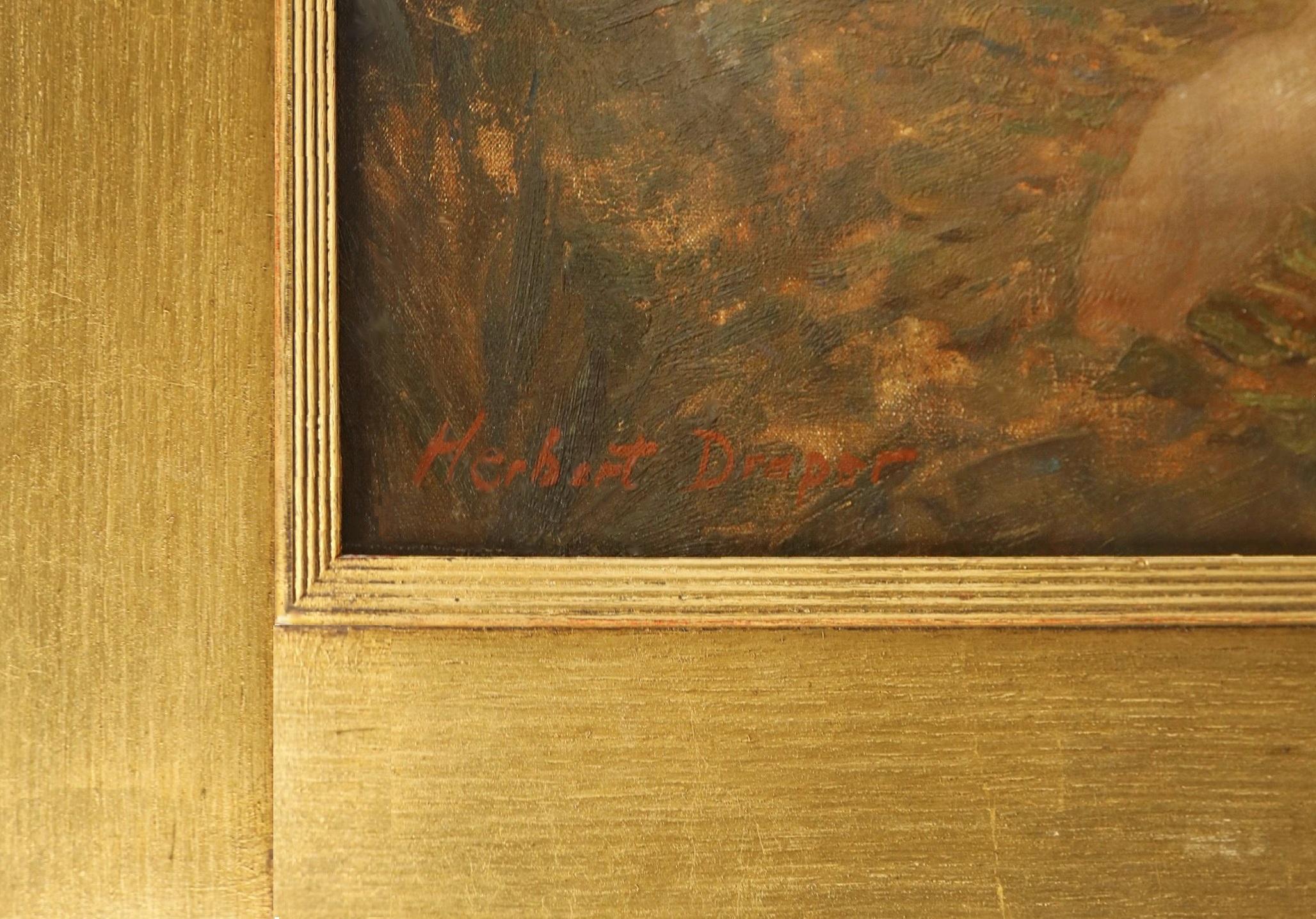 Erwachen - Bedeutendes Ölgemälde der Royal Academy mit Aktdarstellungen neoklassischer Holznymphen im Angebot 4