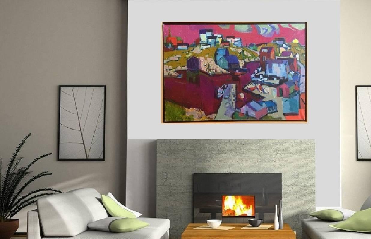 Pintura al óleo modernista - 