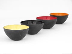 Herbert Krenchel Krenit 4 bowl set first edition by Torben Orskov Denmark