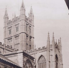 Bath, vintage 1950s travel poster by Herbert Lambert