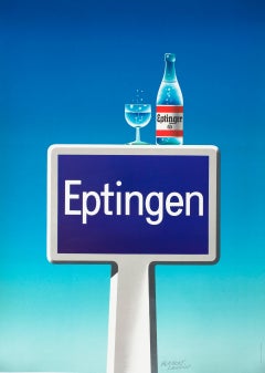 "Eptingen" Original Vintage Beverage Poster