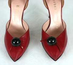 Herbert Levine Zapatos de tacón rojos