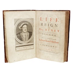 HENRY - Vita e regno di re Enrico ottavo - 1683 - QUARTA EDIZIONE
