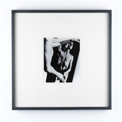 Herbert List "Young man in a mirror" Estate-Stamped Framed Print, 1930