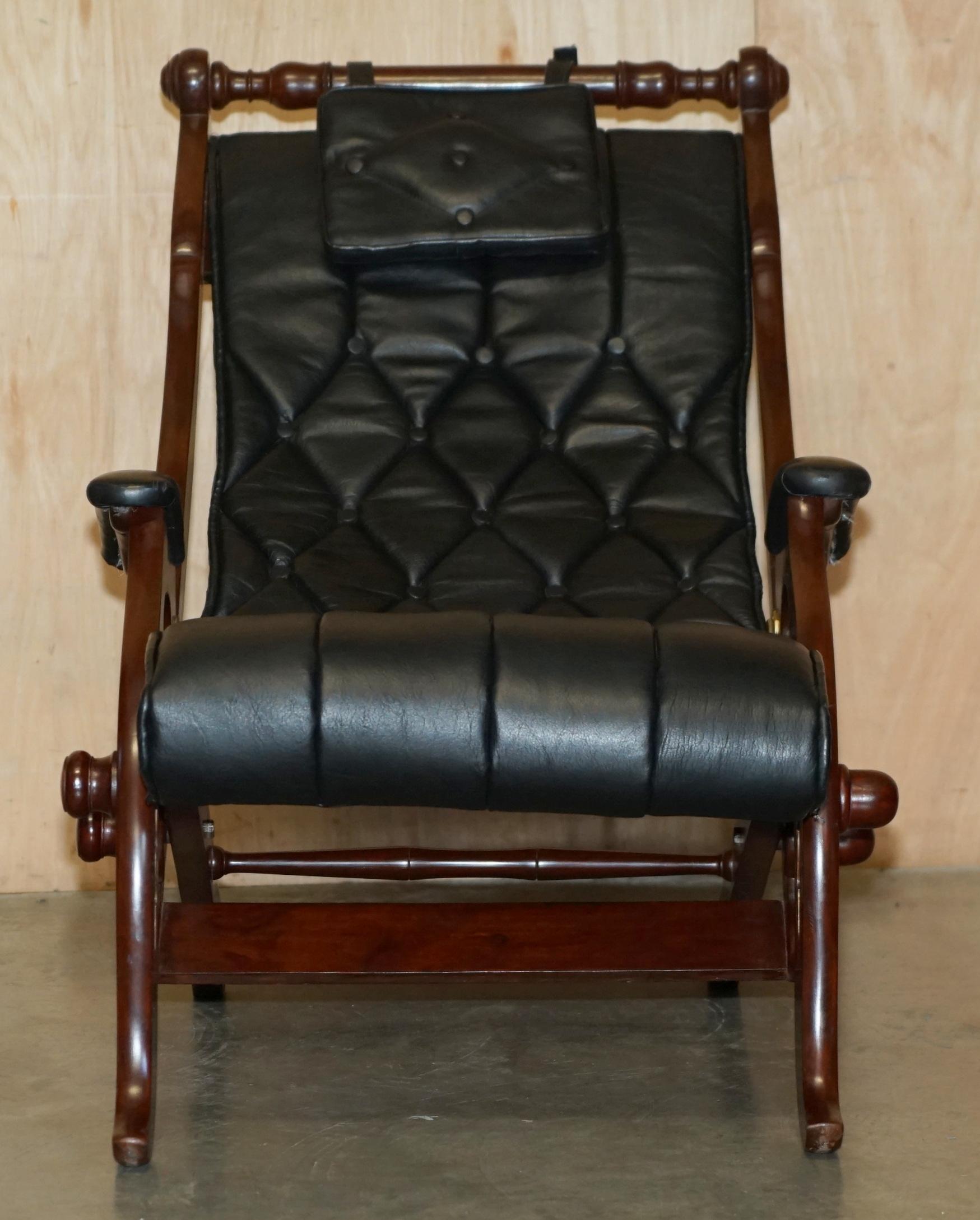 Royal House Antiques

Royal House Antiques is delighted to offer for sale this absolutely stunning, antique Herbert Macnair attributed Brass & Mahogany folding, reclining Campaign armchair   

Please note the delivery fee listed is just a guide, it