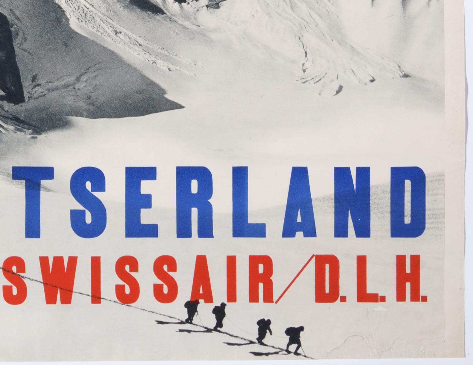 swiss air poster