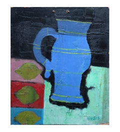 Untitled Post Impressionist Minimal Still Life Painting