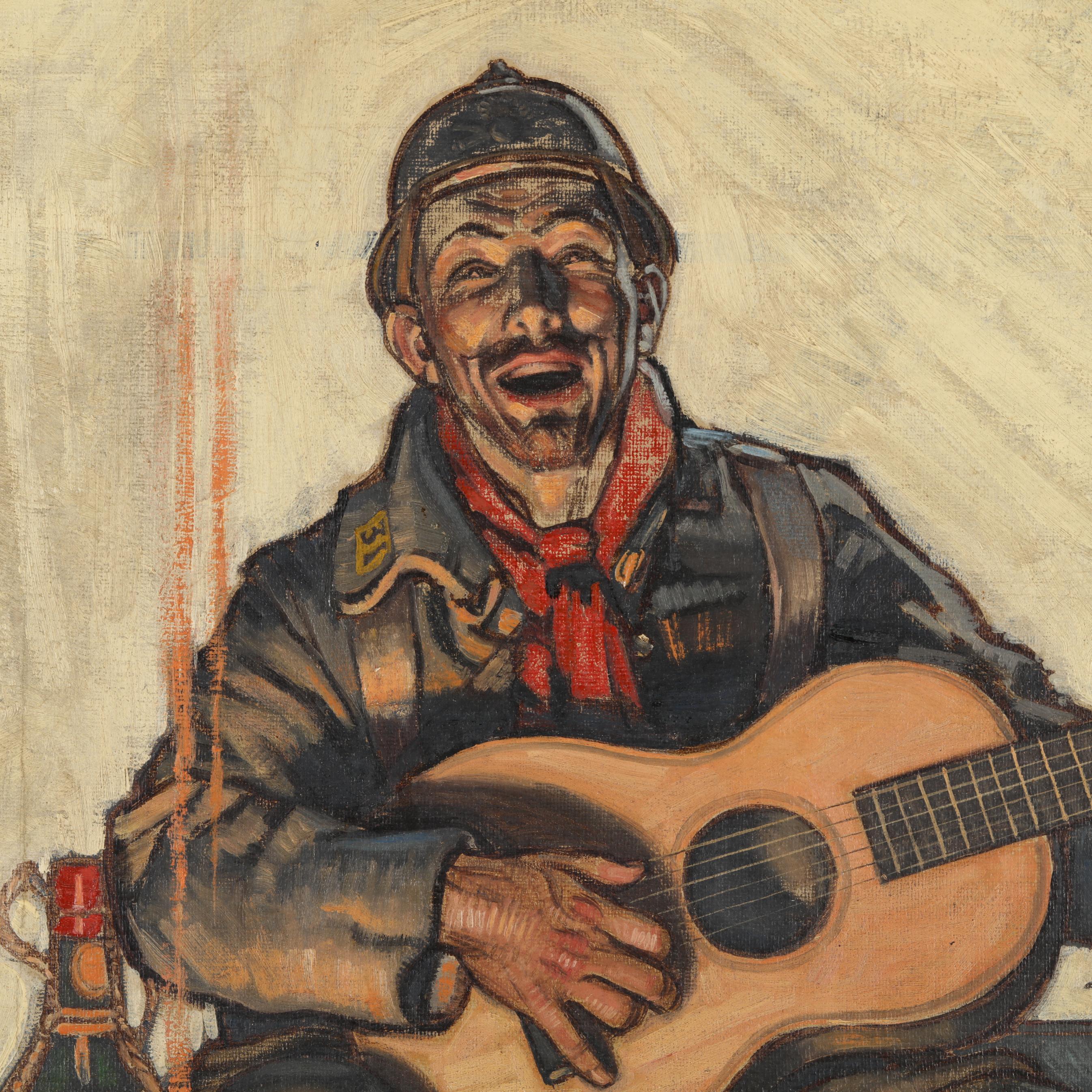 Soldat mit Rücksendung zu Hause, Titelbild des Magazins von Collier's im Angebot 3