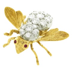 Herbert Rosenthal Diamond Bee Pin