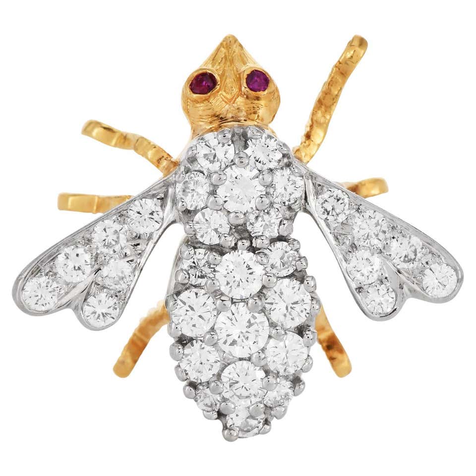 Antique Ruby Brooches - 1,893 For Sale at 1stDibs | ruby brooches for ...