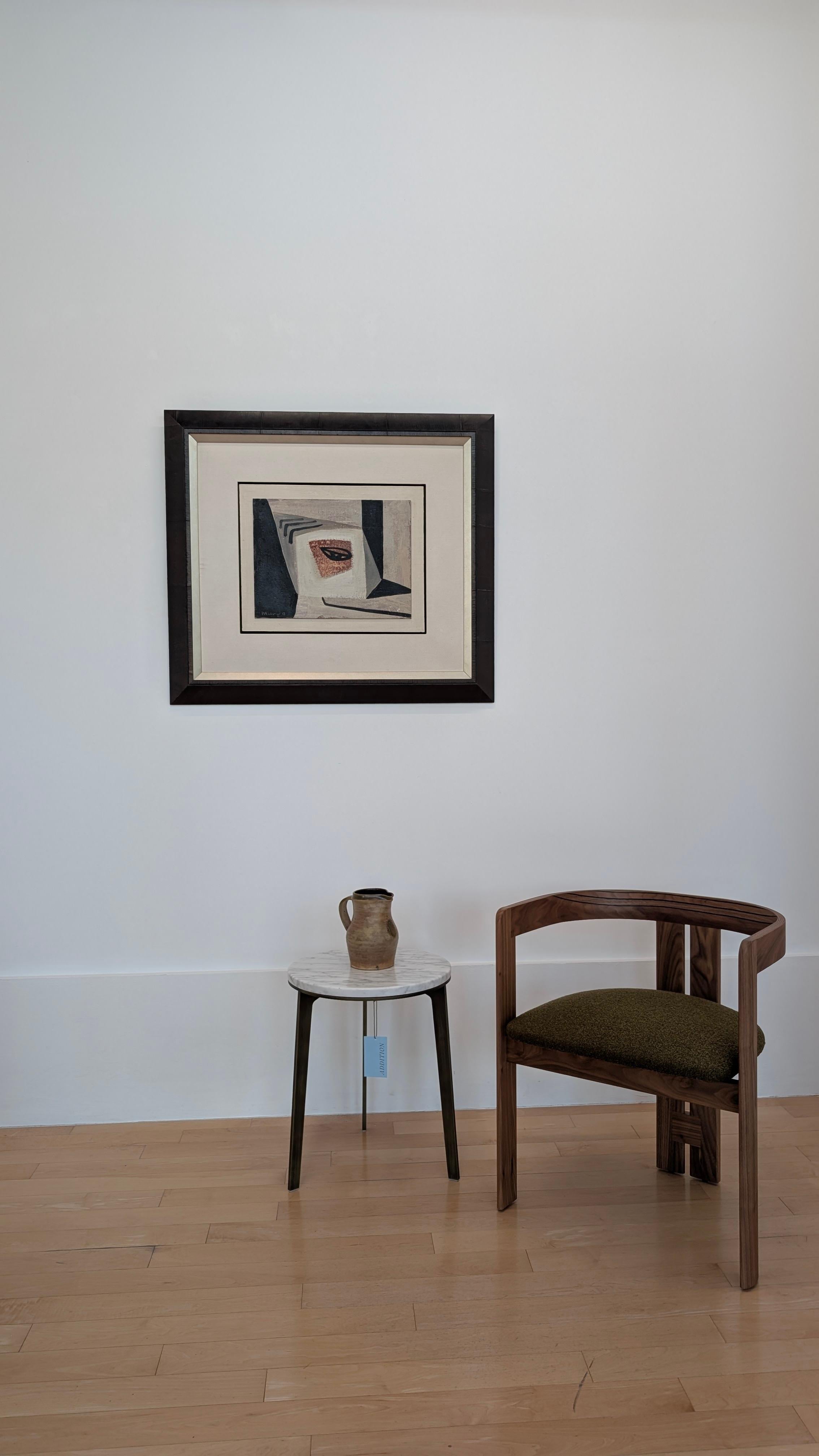 Herbert Siebner (1925-2004) è stato un pittore canadese di origine tedesca le cui opere sono caratterizzate dall'uso espressivo del colore e della texture e dall'esplorazione dei temi della guerra, dell'esilio e della condizione umana.  La prima