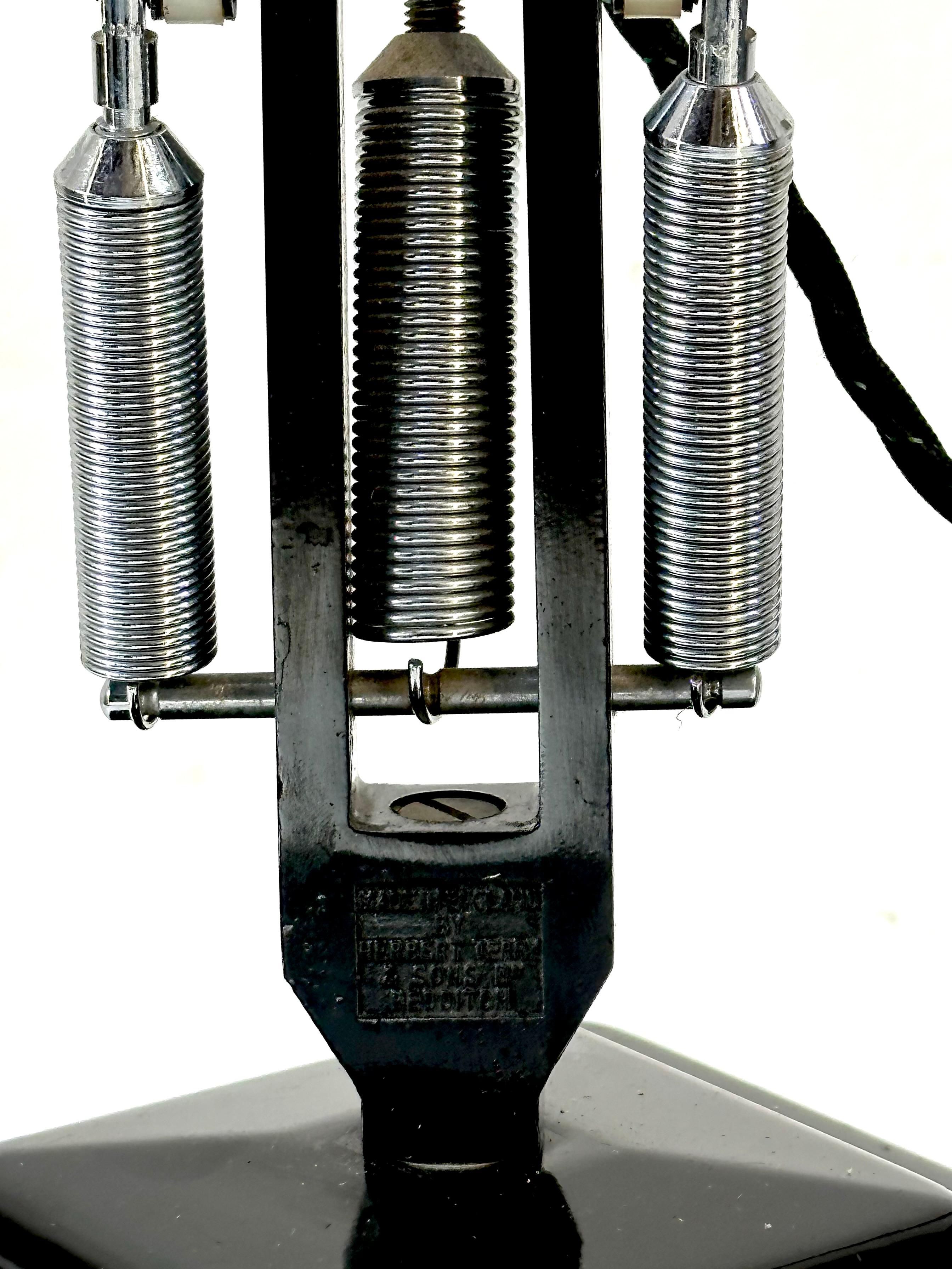 Enameled Herbert Terry 1227 Anglepoise Lamp. For Sale