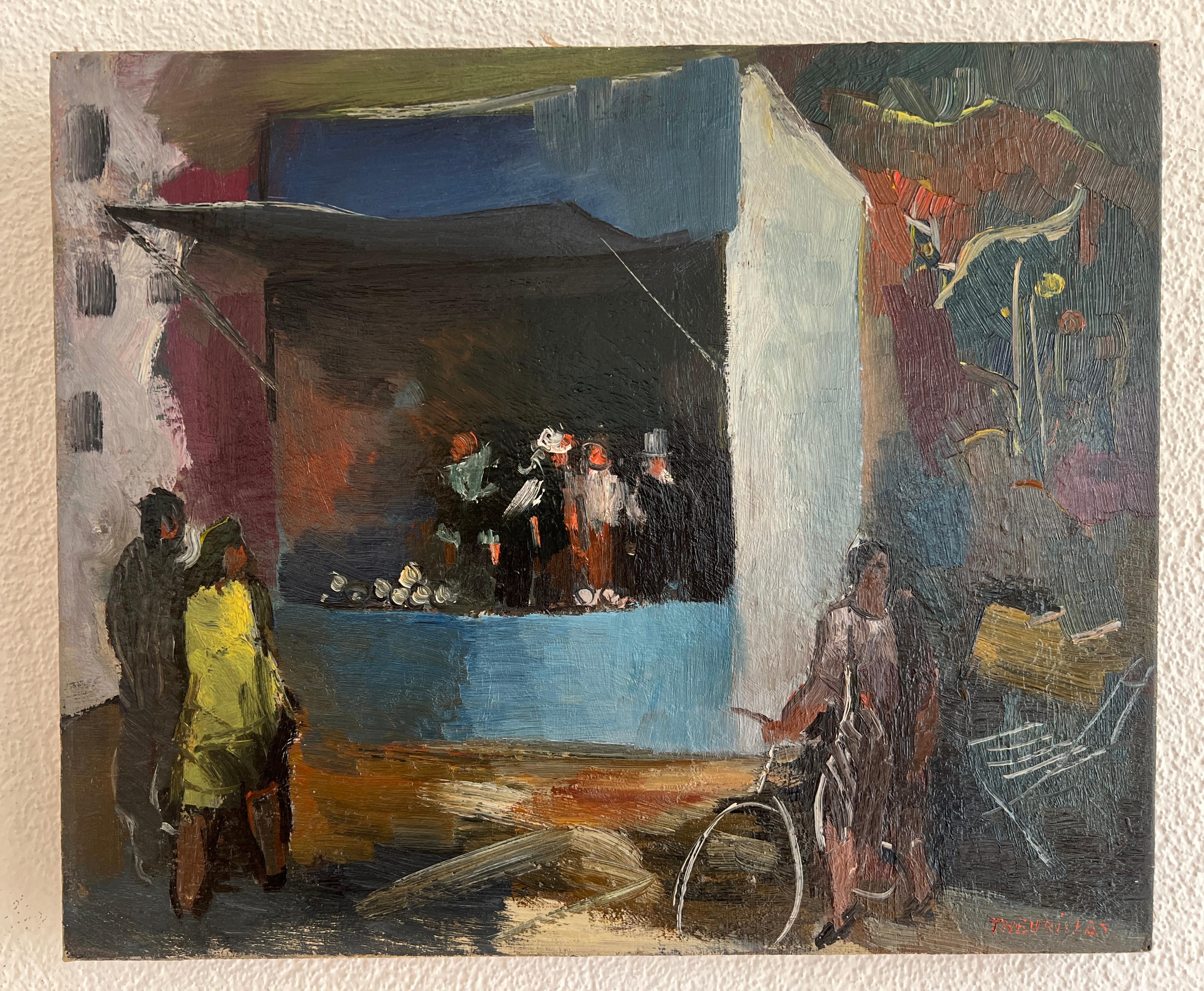 Luna Park - Painting di Herbert Theurillat