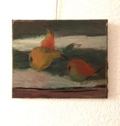 Still life with pears