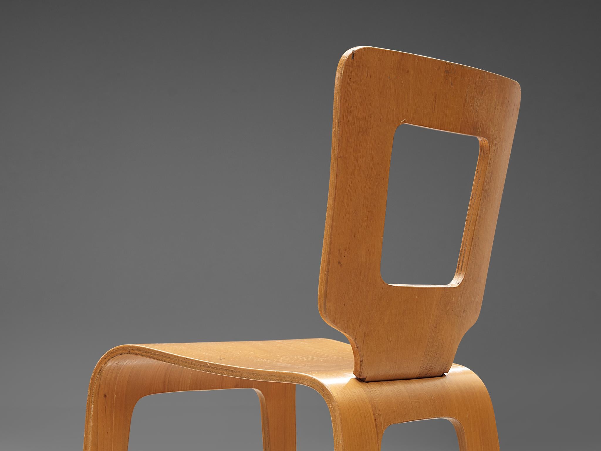 Herbert von Jordan Chairs in Plywood 4