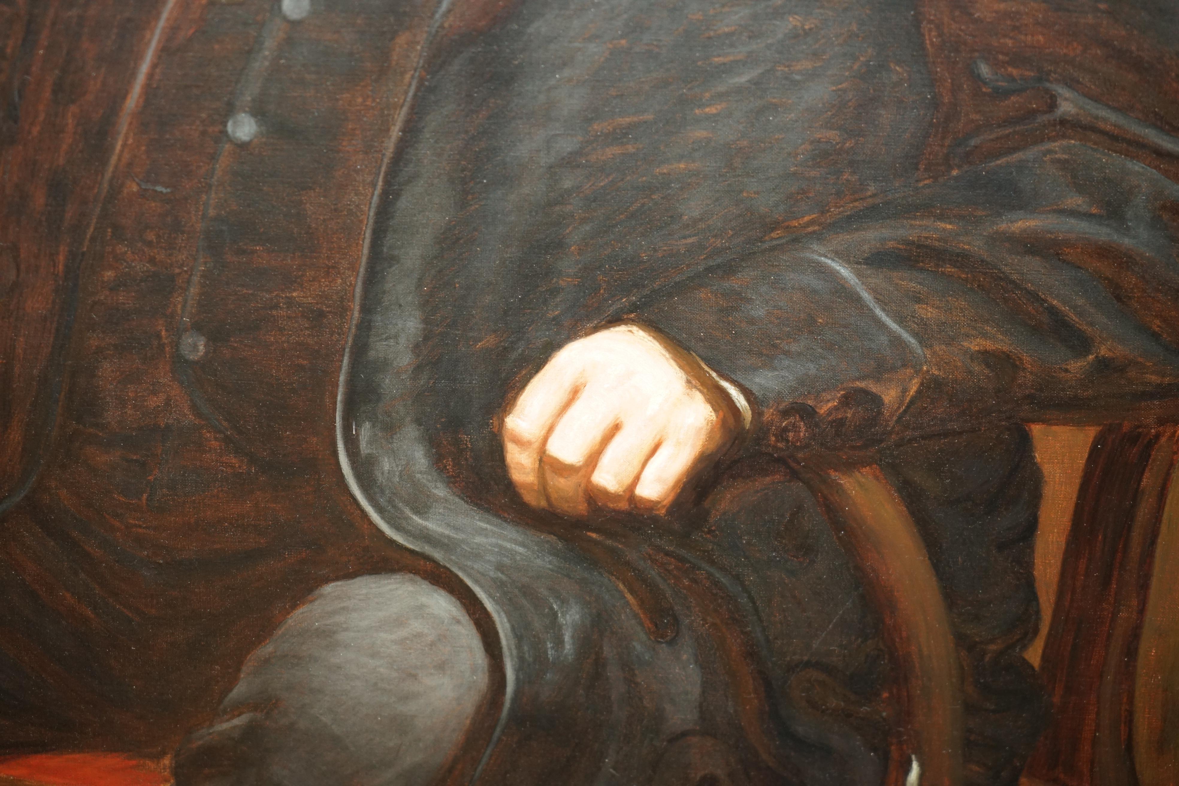 HERBERT WILLIAM PIPER (BRITISCH, 1846-1921) ÖLGEMÄLDE EINES STADTSCHREIBERS (Leinwand) im Angebot