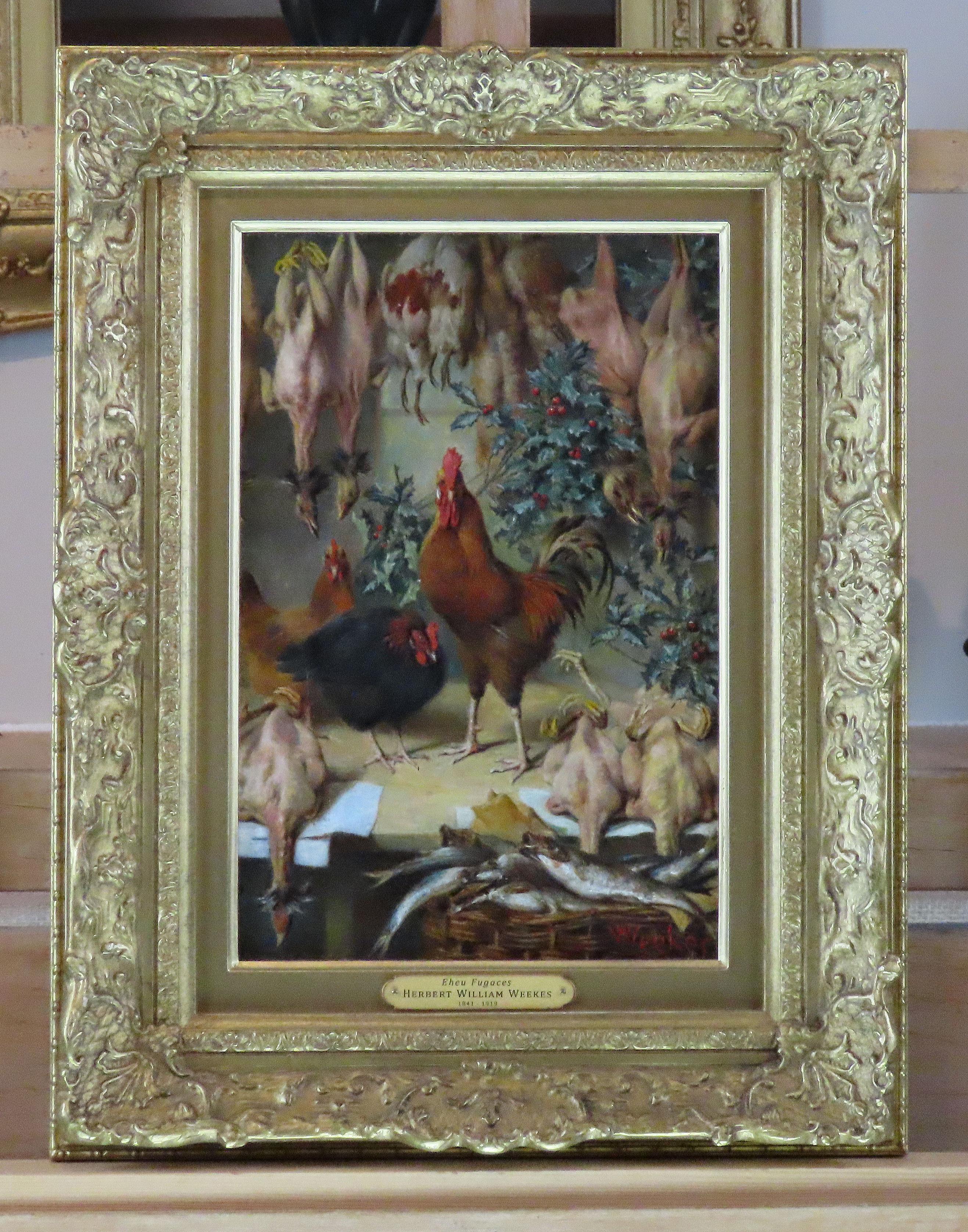 Original Oil on Board, Herbert William Weekes. 