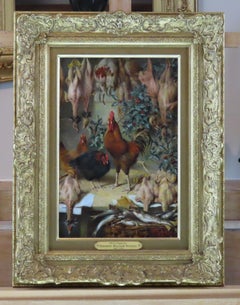 Original Oil on Board, Herbert William Weekes. "Eheu Fougaces"