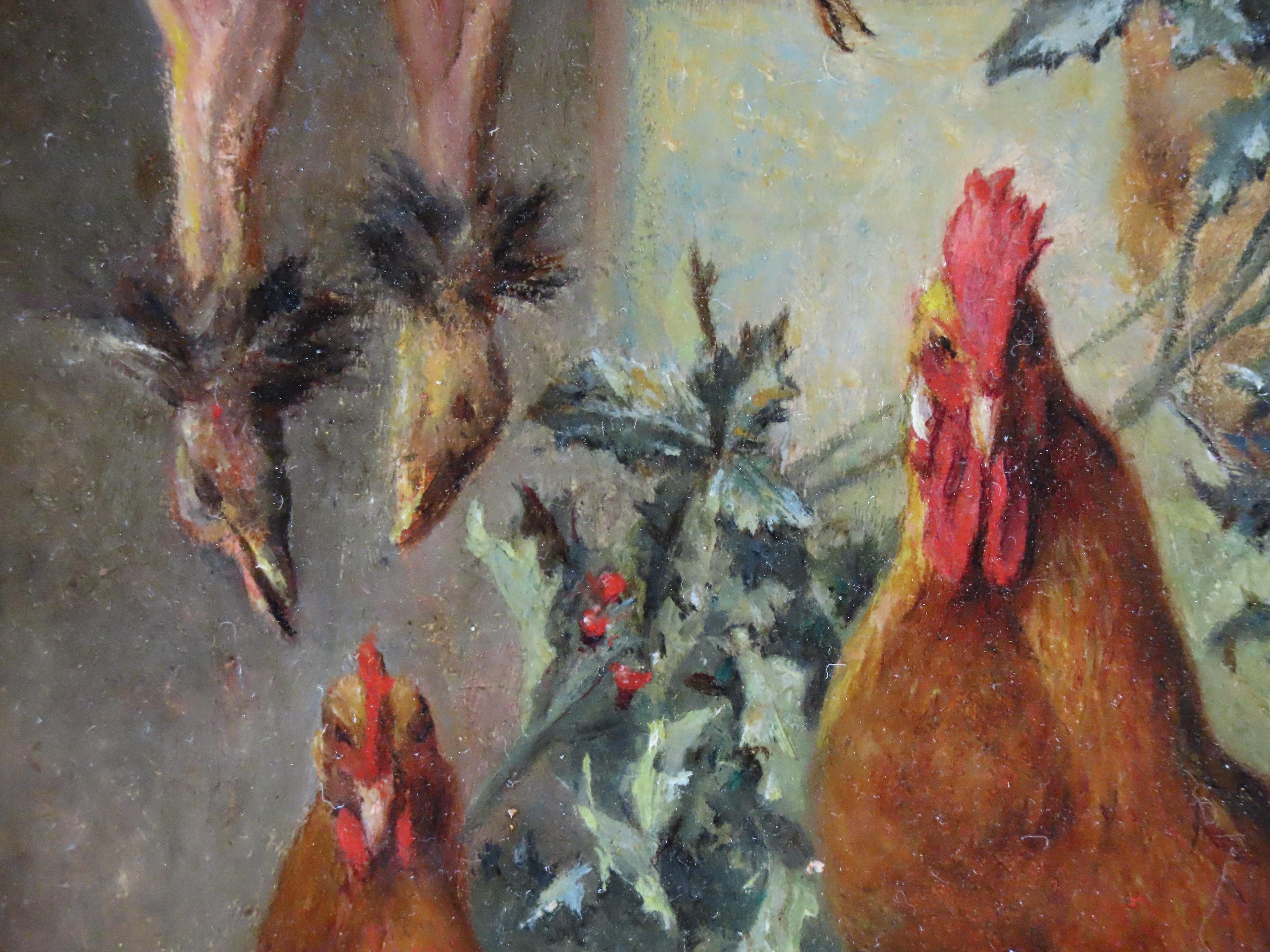 Original Oil on Board, Herbert William Weekes. 