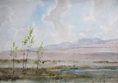 Field  1969, paper/watercolor, 29x40.5 cm