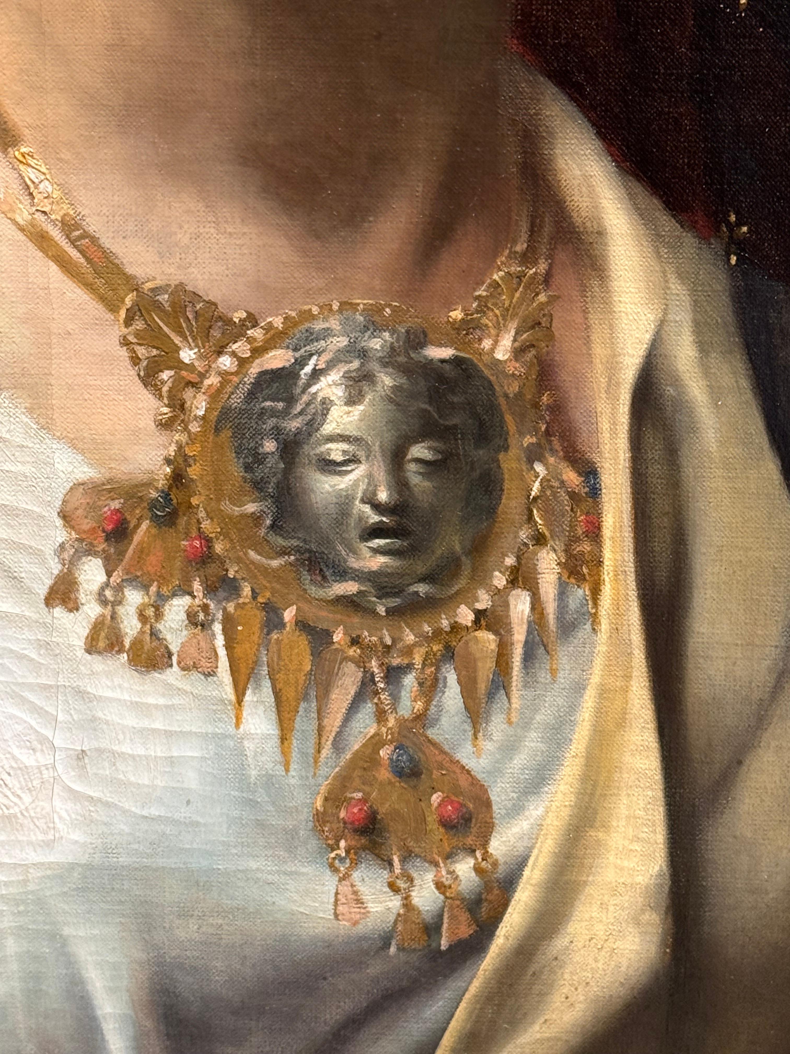 Hercule und Omphale, Louis DESMAREST um 1890-1900 im Angebot 3