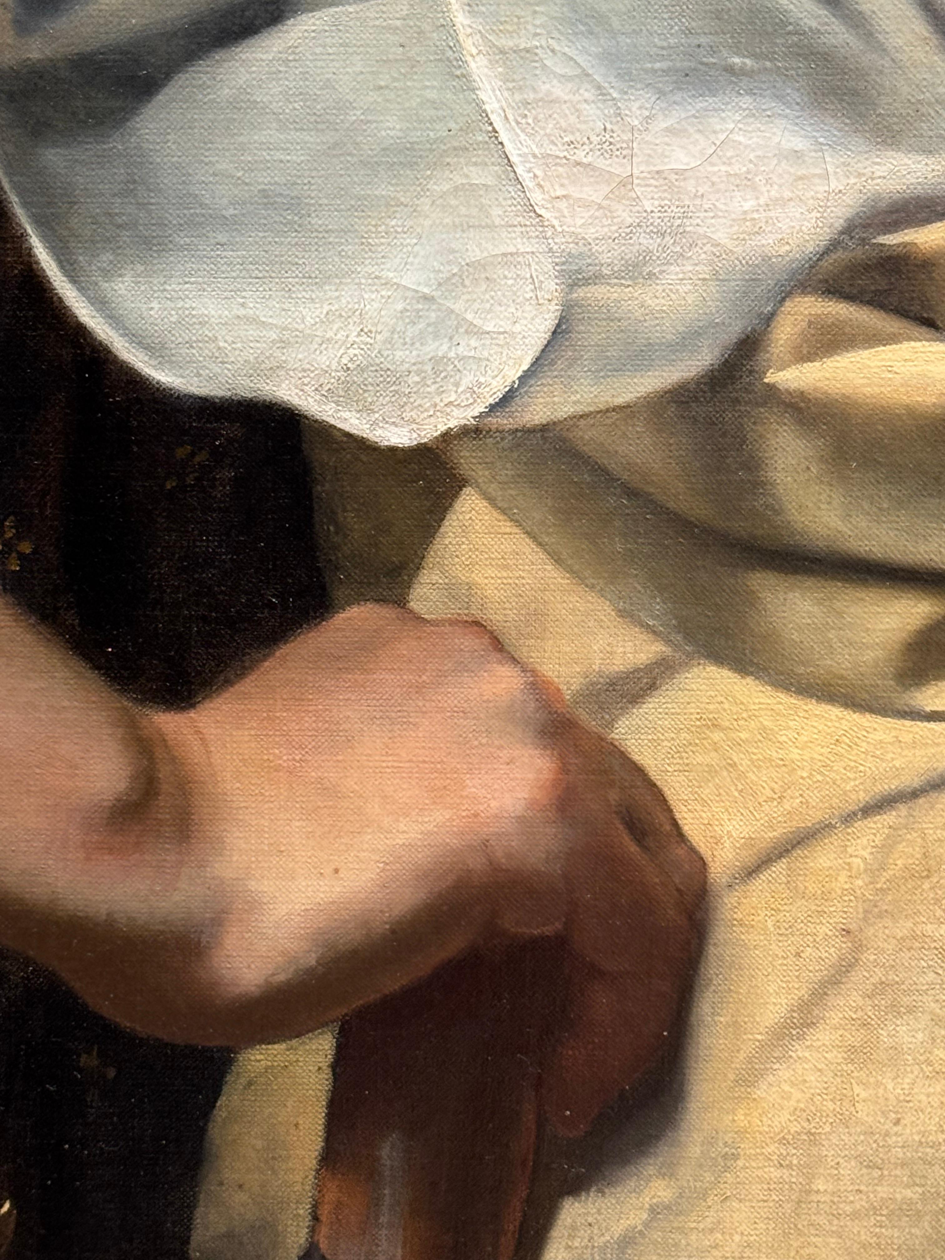 Hercule und Omphale, Louis DESMAREST um 1890-1900 im Angebot 4