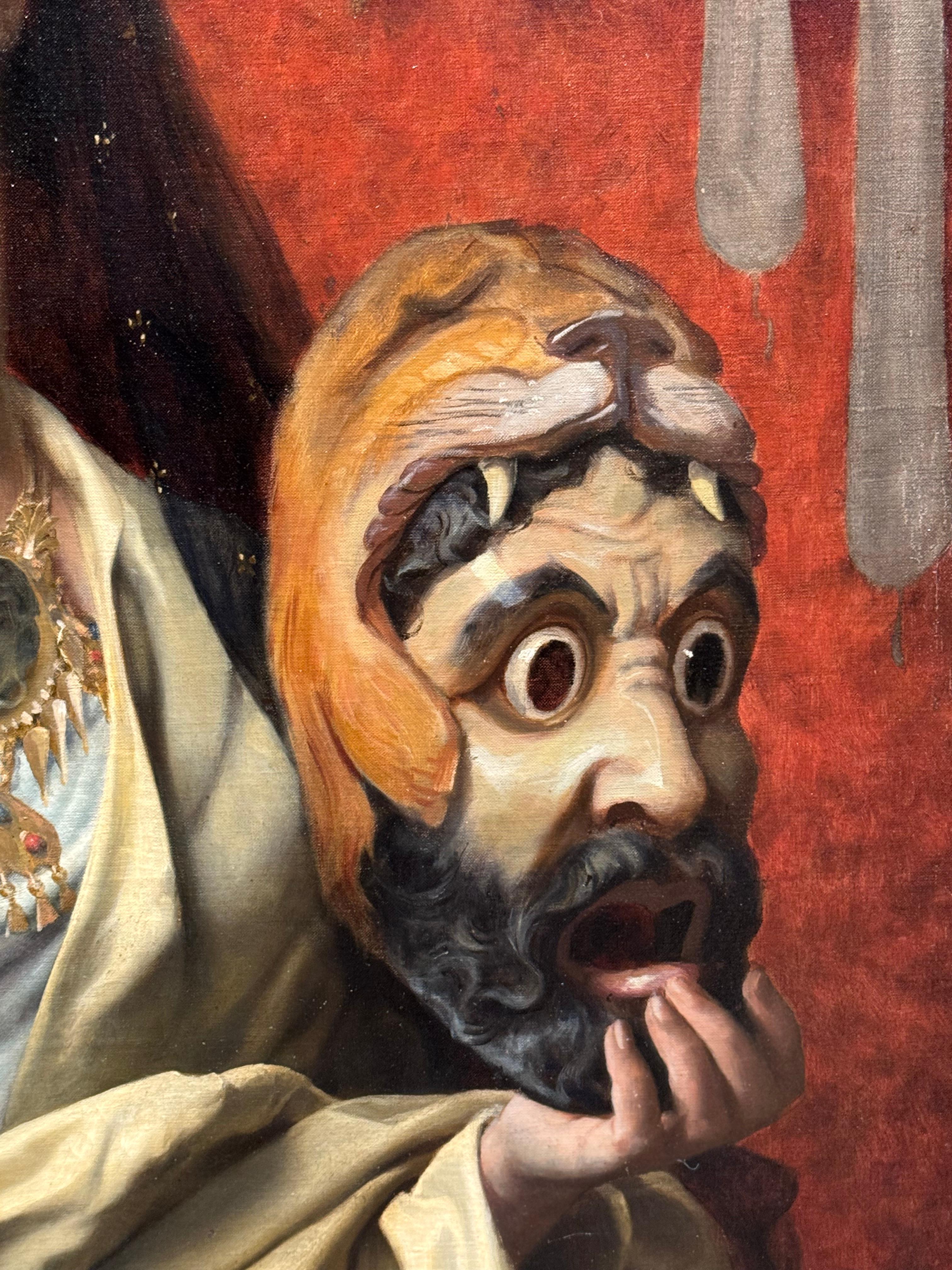 Hercule und Omphale, Louis DESMAREST um 1890-1900 im Angebot 1