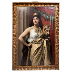Hercule y Omphale, Louis DESMAREST hacia 1890-1900