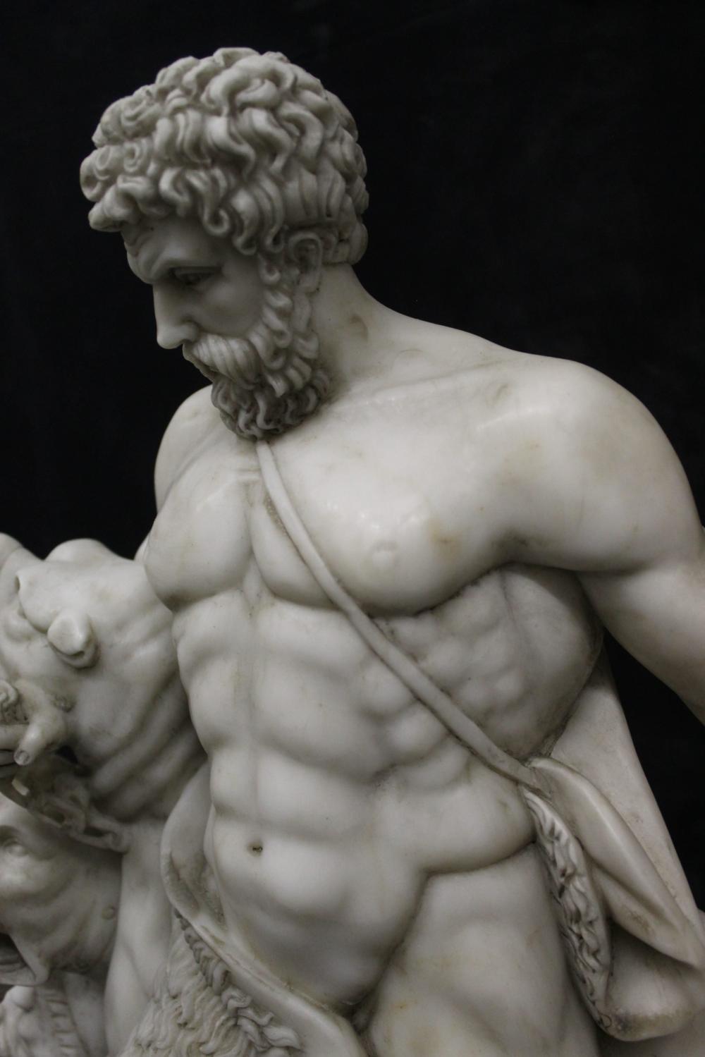 Hercules and Cerberus, the model by L. Mattielli In Good Condition For Sale In Rome, IT