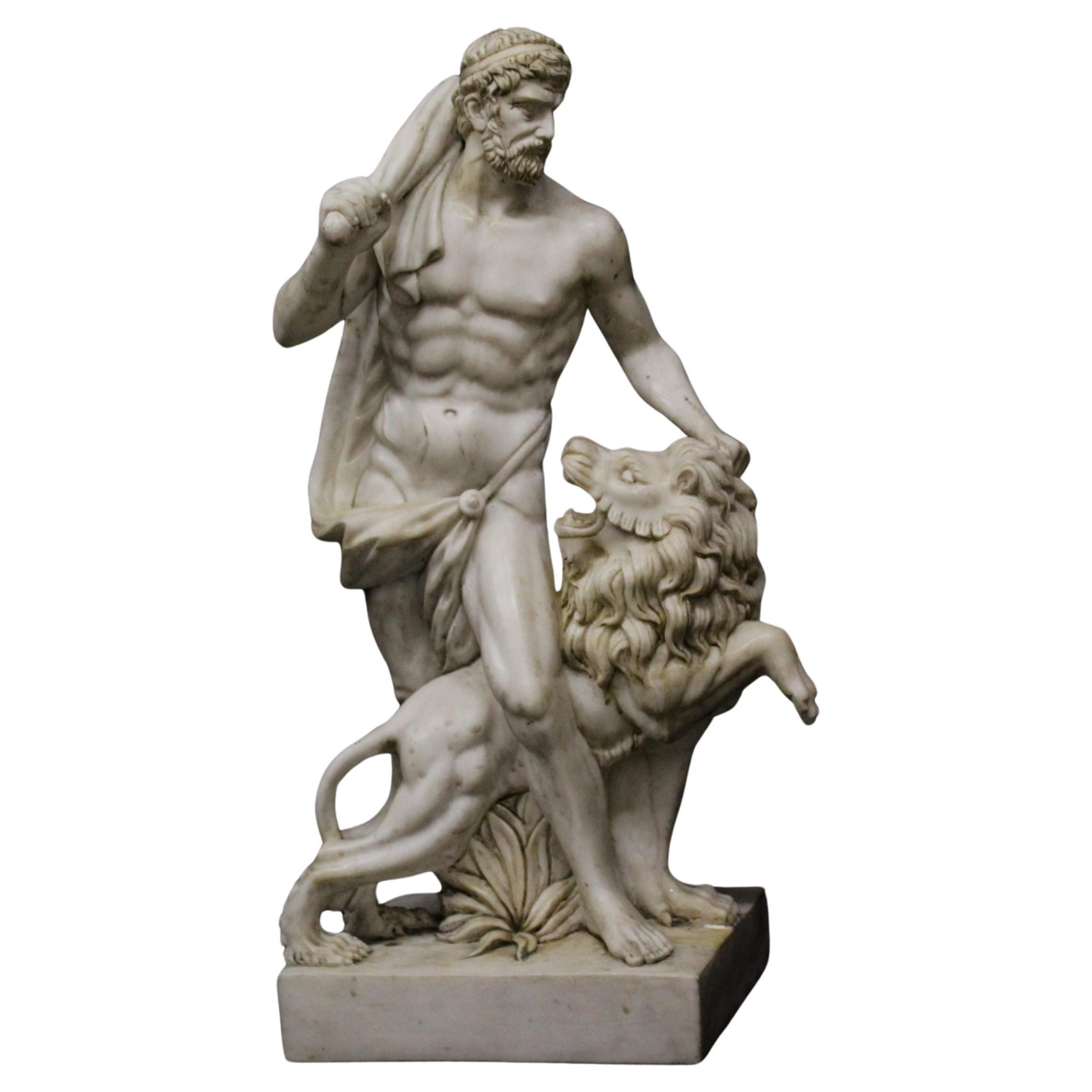 Hercules and the Lion For Sale