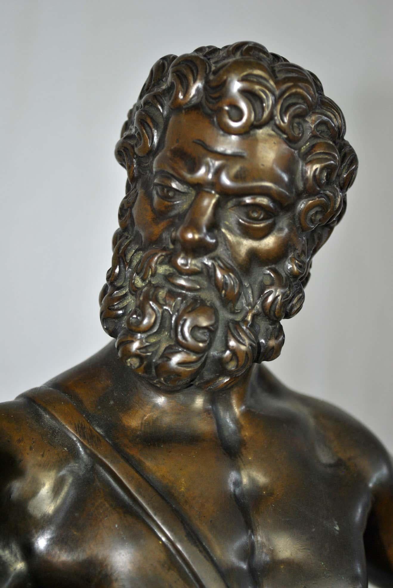 Hercules Bronze For Sale 3