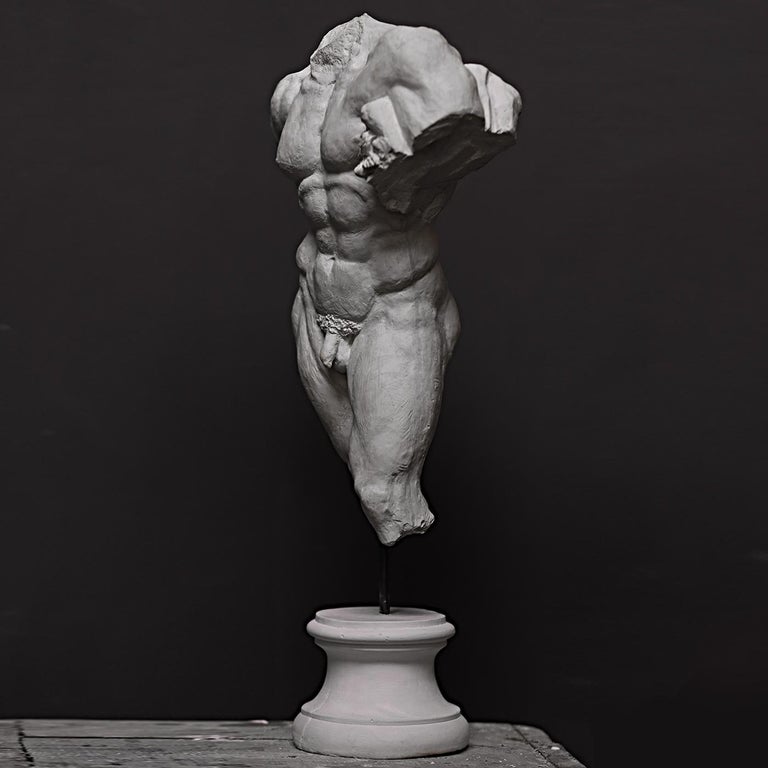 Italian Hercules Farnese Sculpture For Sale