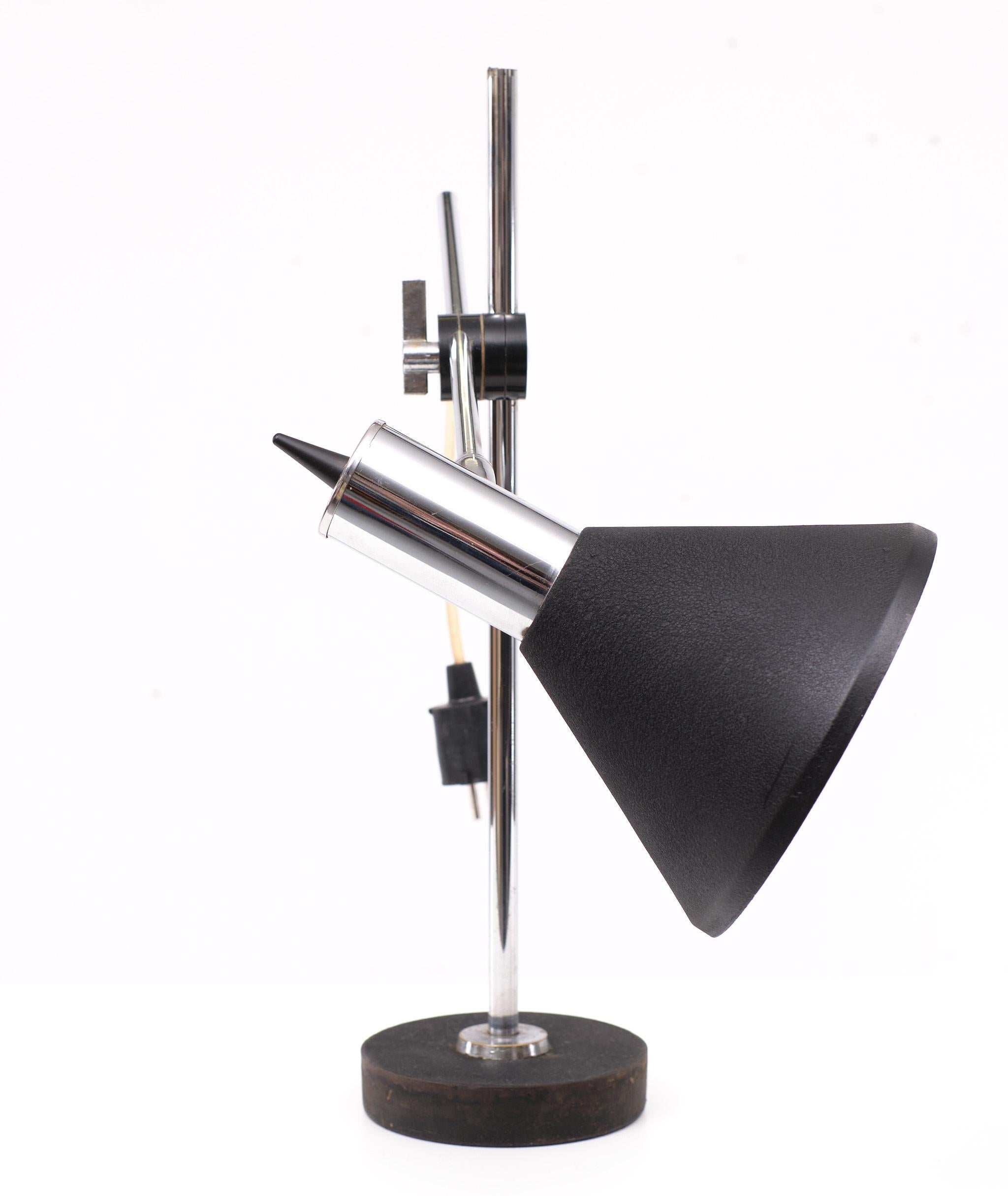 Mid-Century Modern Herda Adjustable Desk Lamp !960s Holland For Sale