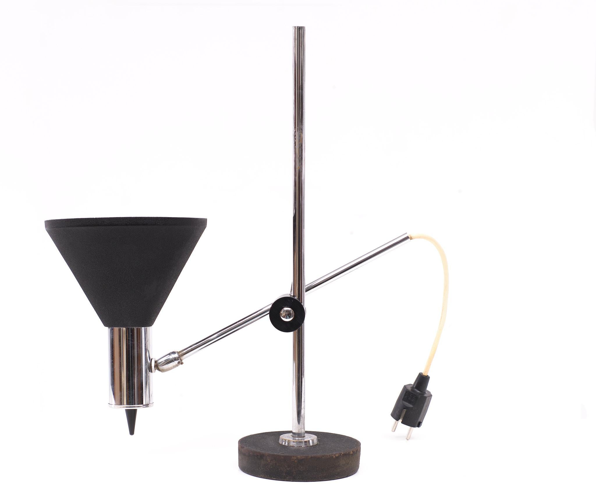 Herda Adjustable Desk Lamp !960s Holland In Good Condition For Sale In Den Haag, NL