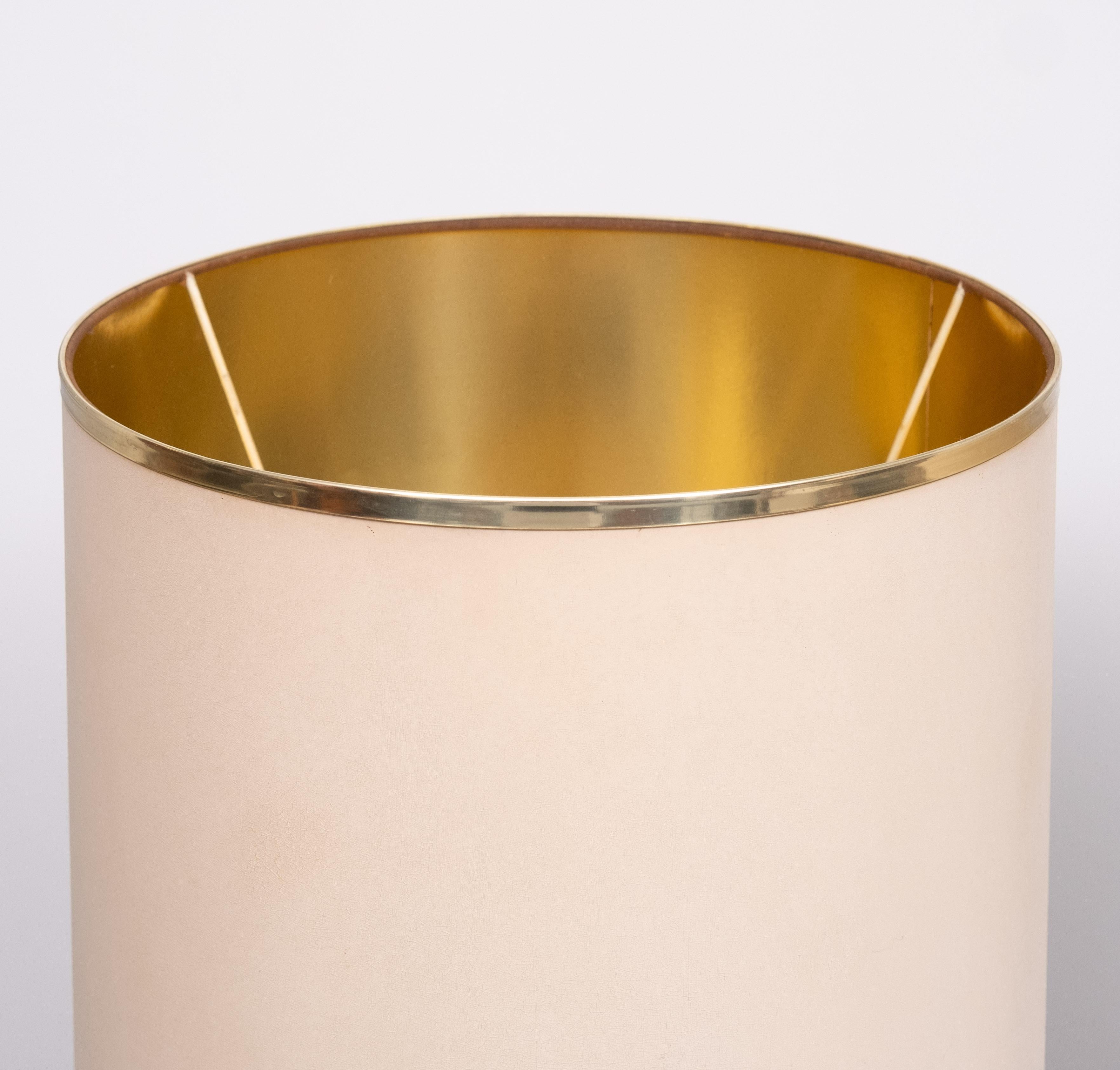 Néerlandais Herda  set Lampes de table en céramique assorties Abat-jour  1970s en vente