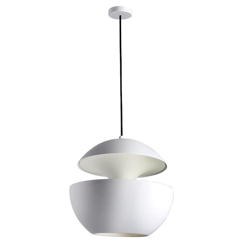 Here Comes the Sun Extra Large White Pendant Lamp by Bertrand Balas For Sale