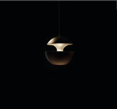 Here Comes the Sun Large Black and White Pendant Lamp by Bertrand Balas