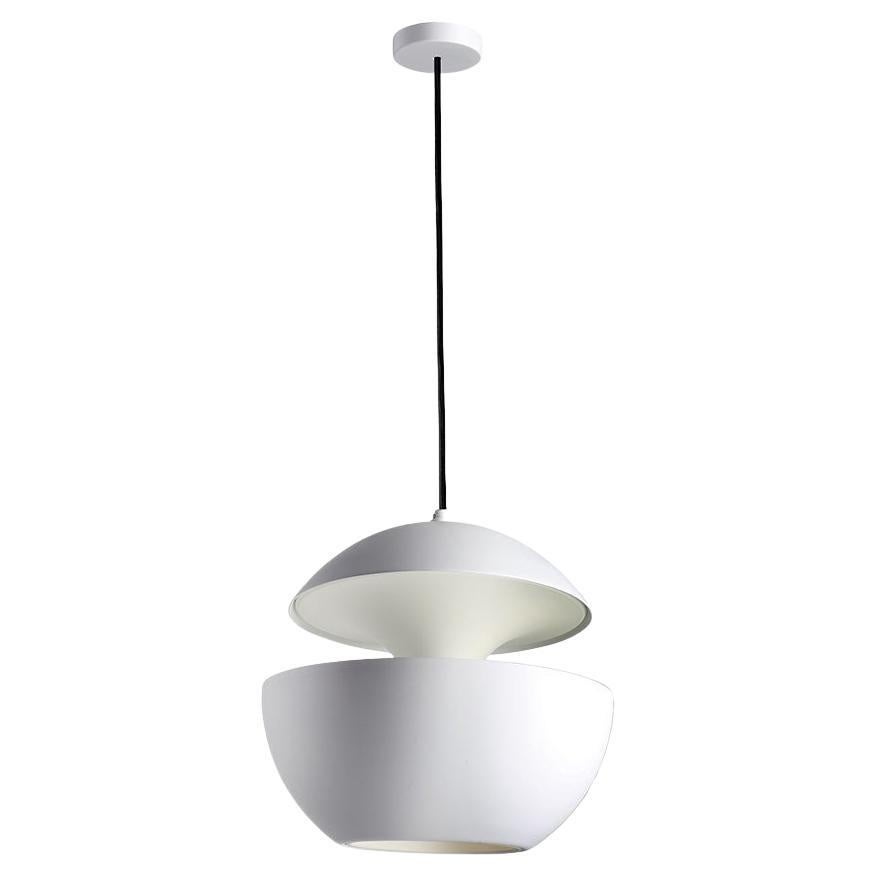 Here Comes the Sun Large White Pendant Lamp by Bertrand Balas For Sale