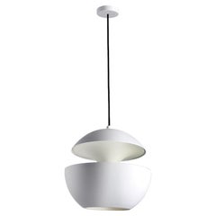 Here Comes the Sun Large White Pendant Lamp by Bertrand Balas