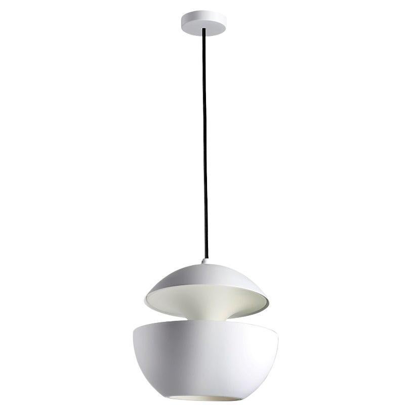 Here Comes the Sun Medium White Pendant Lamp by Bertrand Balas For Sale