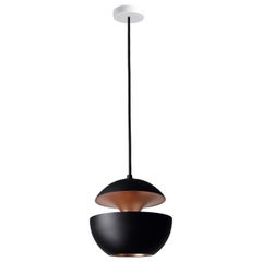 Here Comes the Sun Small Black and Copper Pendant Lamp by Bertrand Balas