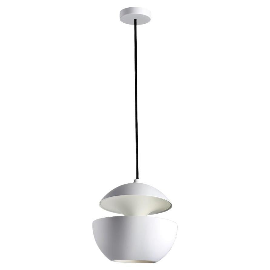 Here Comes The Sun Small White Pendant Lamp by Bertrand Balas For Sale