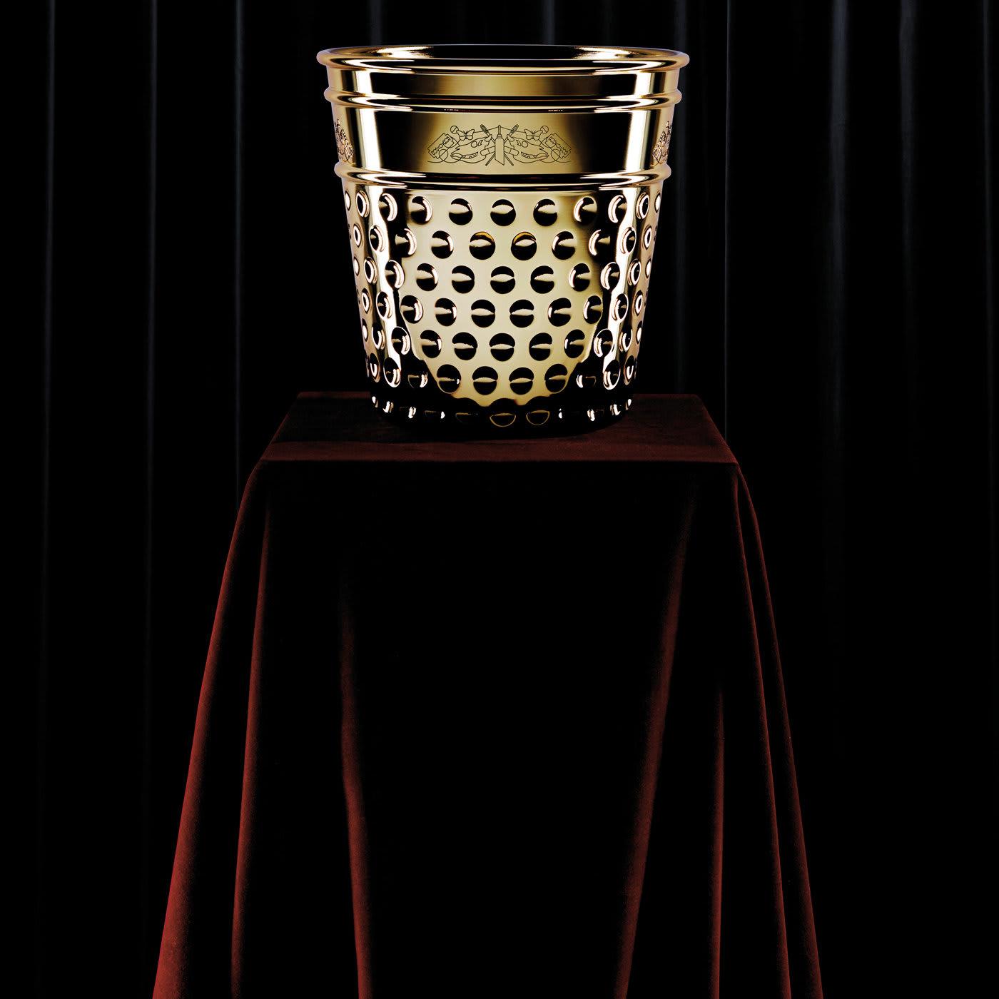Here Ice Bucket Gold By Studio Job In New Condition In Milan, IT