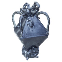 Here My Soul Sculpture in Glazed Ceramic by Lucile Rebeirot