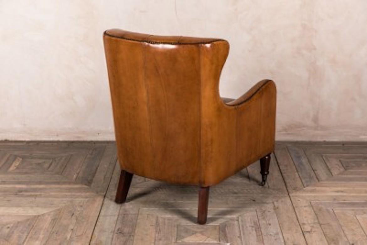 chesterfield armchair leather